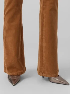 Vmsiga High Rise Corduroy Trousers