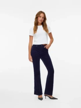 Vmsiga High Rise Corduroy Trousers