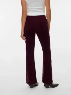 Vmsiga High Rise Corduroy Trousers