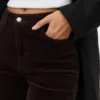 Vmsiga High Rise Corduroy Trousers