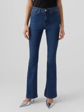 Vmsiga High Rise Flared Fit Jeans