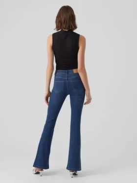 Vmsiga High Rise Flared Fit Jeans