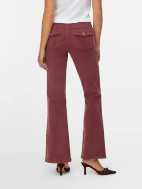 Vmsigi Low Rise Corduroy Trousers