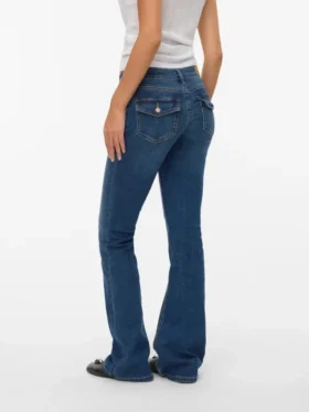 Vmsigi Low Rise Flared Fit Jeans