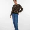 Vmsiljeanimal Knitted Pullover Vmsiljeanimal Knitted Pullover