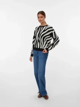 Vmsiljeanimal Knitted Pullover