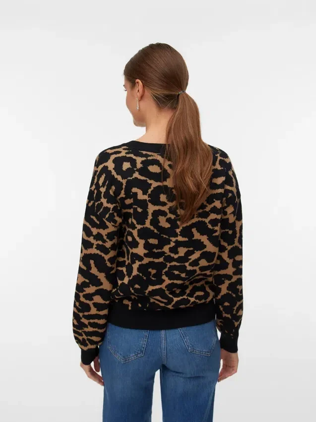 Vmsiljeanimal Knitted Pullover Vmsiljeanimal Knitted Pullover