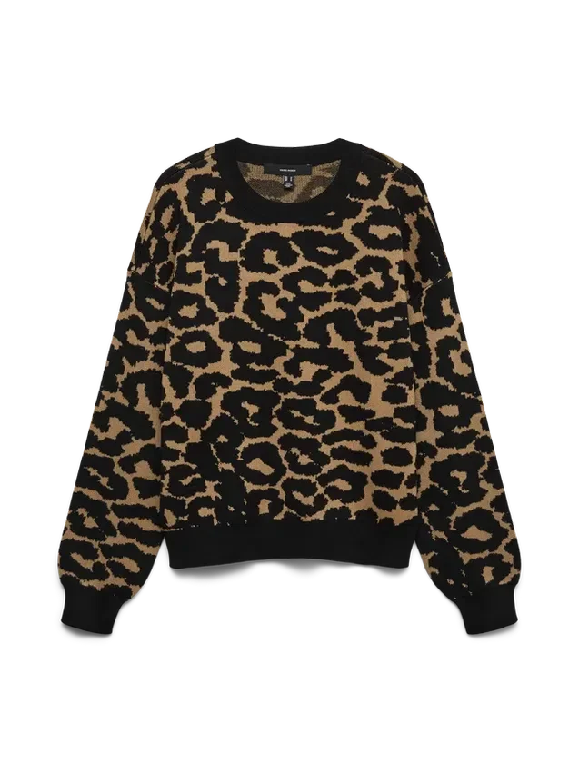 Vmsiljeanimal Knitted Pullover Vmsiljeanimal Knitted Pullover