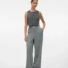 Vmsilva Mid Waist Trousers