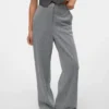 Vmsilva Mid Waist Trousers