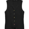 Vmsilvia Knit Waistcoat