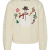Vmsnowman Knitted Pullover