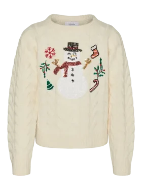 Vmsnowman Knitted Pullover