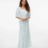Vmsomya High Waist Long Skirt