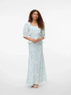Vmsomya High Waist Long Skirt