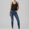 Vmsophia High Rise Slim Fit Jeans
