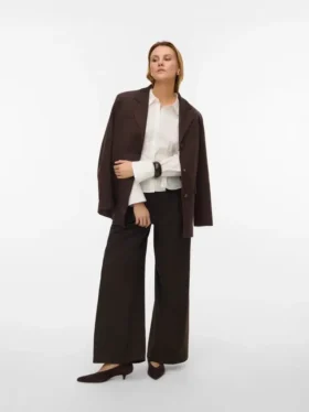 Vmstella Mid Waist Trousers