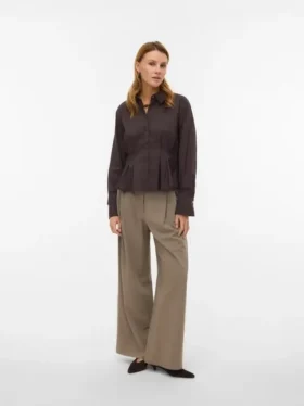 Vmstella Mid Waist Trousers