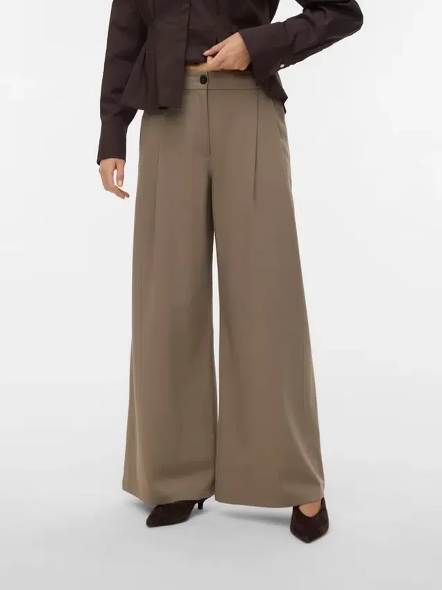 Vmstella Mid Waist Trousers Vmstella Mid Waist Trousers