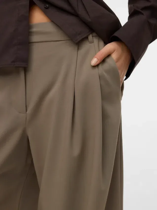 Vmstella Mid Waist Trousers Vmstella Mid Waist Trousers