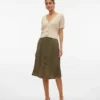 Vmsunny High Waist Midi Skirt