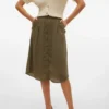 Vmsunny High Waist Midi Skirt