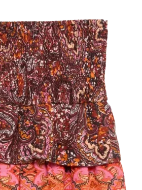 Vmswip Mid Waist Short Skirt