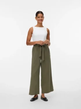 Vmsydney High Waist Ancle Trousers