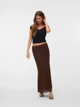Vmtalula High Waist Midi Skirt