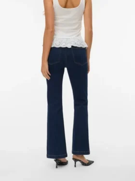 Vmtanna High Rise Flared Fit Jeans