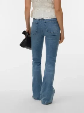 Vmtanna High Rise Flared Fit Jeans