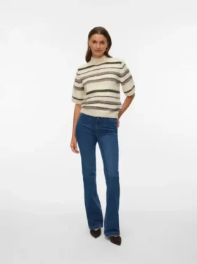 Vmtanna High Waist Flared Fit Jeans