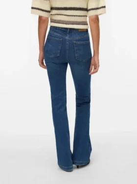 Vmtanna High Waist Flared Fit Jeans