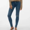 Vmtanya Mid Rise Skinny Fit Jeans