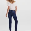 Vmtanya Mid Rise Skinny Fit Jeans