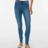 Vmtanya Mid Rise Skinny Fit Jeans