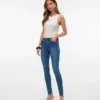 Vmtanya Mid Rise Skinny Fit Jeans