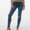 Vmtanya Mid Rise Skinny Fit Jeans