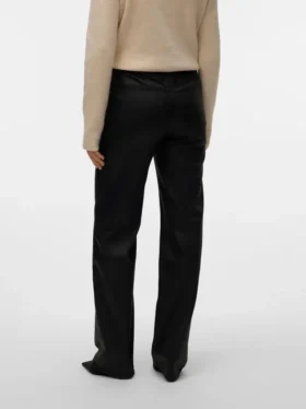 Vmtessa High Rise Coated Trousers