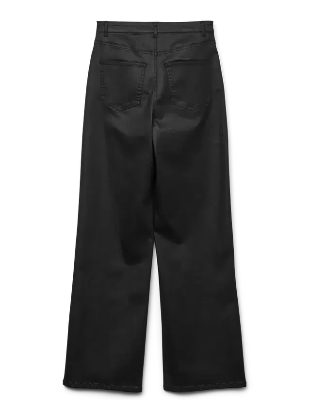 Vmtessa High Rise Coated Trousers Vmtessa High Rise Coated Trousers