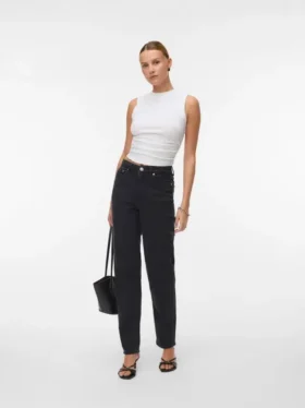 Vmtessa High Rise Mom Fit Jeans
