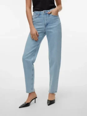 Vmtessa High Rise Mom Fit Jeans