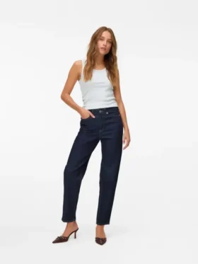 Vmtessa High Rise Mom Fit Jeans