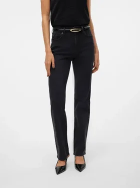 Vmtessa High Rise Straight Fit Jeans