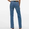 Vmtessa High Rise Straight Fit Jeans