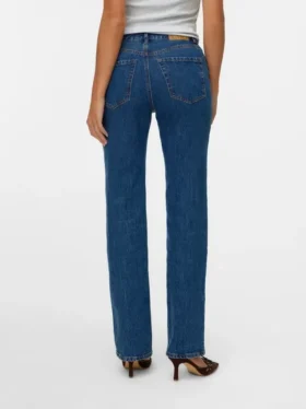 Vmtessa High Rise Straight Fit Jeans