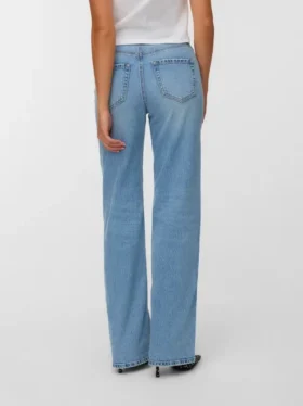 Vmtessa High Rise Straight Fit Jeans