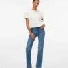 Vmtessa High Rise Straight Fit Jeans