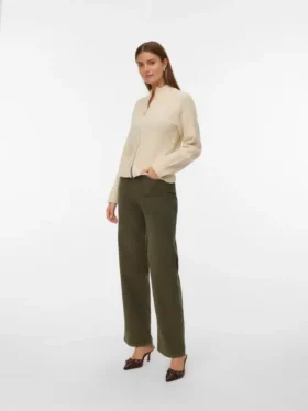 Vmtessa High Rise Wide Fit Corduroy Jeans