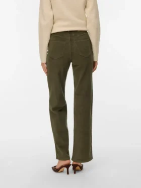 Vmtessa High Rise Wide Fit Corduroy Jeans